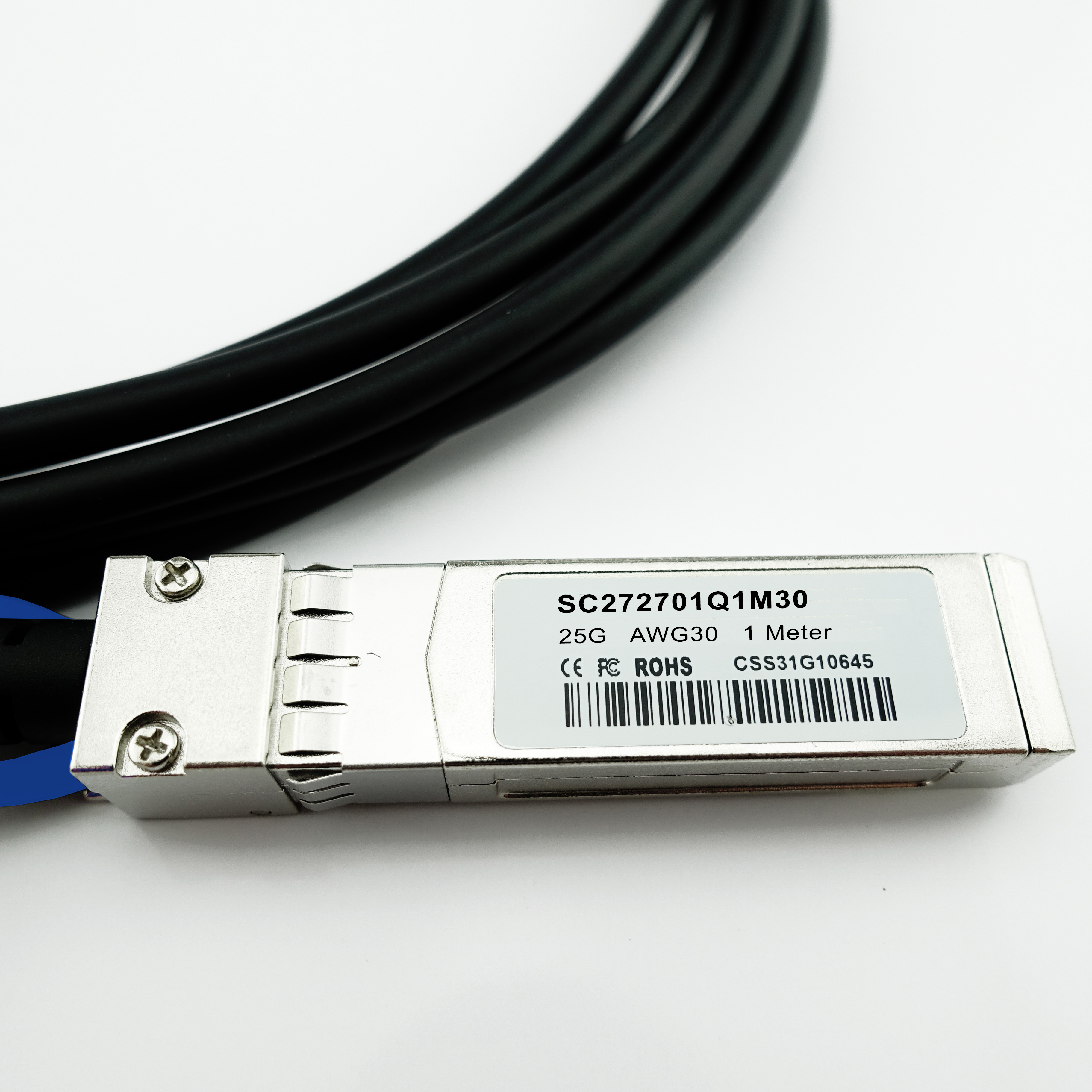 Direct Attach Twinaxial Kupfer Kabel passiv SFP28 DAC Verbindung 28Gigabit