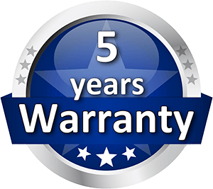 5 Years Warranty for BlueLAN