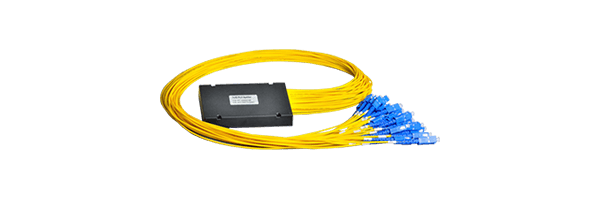 Divisores de fibra óptica PLC