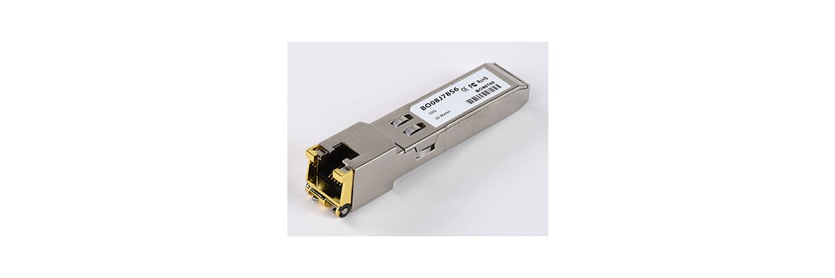 BlueOptics© SFP+ 10GBASE-T Transceiver from CBO available - BlueOptics© SFP+ 10GBASE-T Transceiver from CBO available