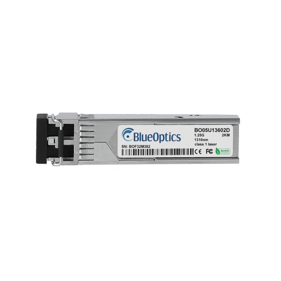 BlueOptics BO05U13602D compatible, 1000BASE-X SFP Transceptor 1310nm 2 Kilometros DDM
