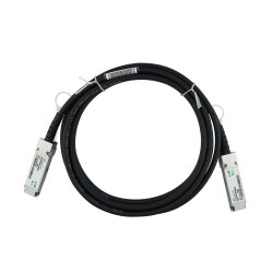 Compatible Juniper JNP-QSFP-DAC-50CM BlueLAN QSFP Cable de conexión directa, 40GBASE-CR4, Ethernet/Infiniband QDR, 30AWG, 0.5 Metros
