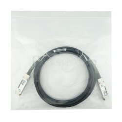 Compatible Alcatel-Lucent OS6860-CBL-100 BlueLAN QSFP Cable de conexión directa, 40GBASE-CR4, Ethernet/Infiniband QDR, 30AWG, 1 Metro