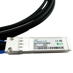 Compatible Juniper JNP-SFP-25G-DAC-50CM BlueLAN 25GBASE-CR pasivo SFP28 a SFP28 Cable de conexión directa, 0.5 Metros, AWG30