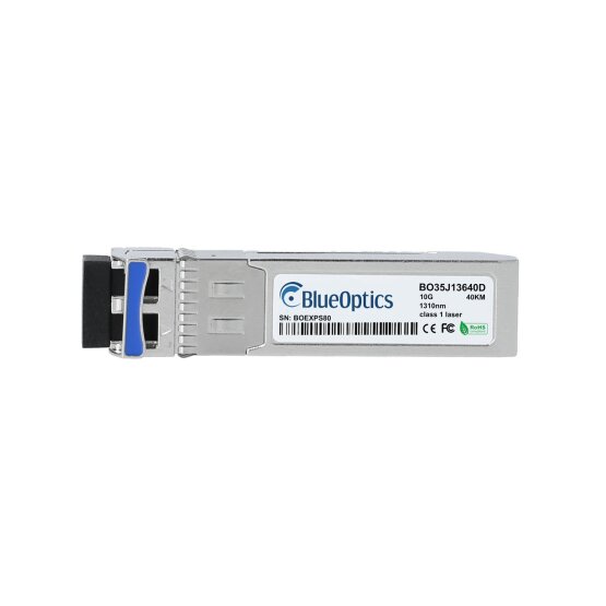 Compatible Supermicro SFP-10G-ER-1310 BlueOptics SFP+ Transceiver, LC-Duplex, 10GBASE-ER, Single-mode Fiber, 1310nm, 40KM