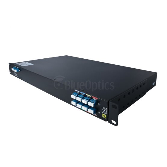 BlueOptics CWDM Multiplexer Racklösung, 8-Channel, Singlemode, 1HE
