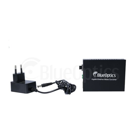 BlueOptics Convertidor de medios Gigabit Ethernet 1x SFP, 1x 10/100/1000M RJ45