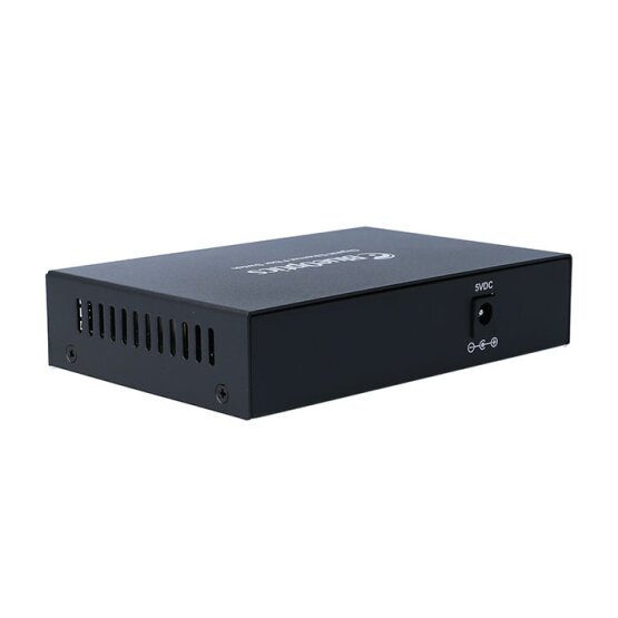 BlueOptics Convertidor de medios Gigabit Ethernet 2x SFP, 2x 10/100/1000M RJ45