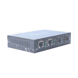 BlueOptics Gigabit Ethernet Medienkonverter 2x SFP, 2x 10/100/1000M RJ45