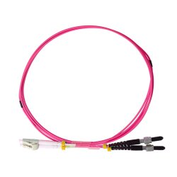 BlueOptics Duplex Fiber Patch Cable LC-FSMA Multi-mode OM4