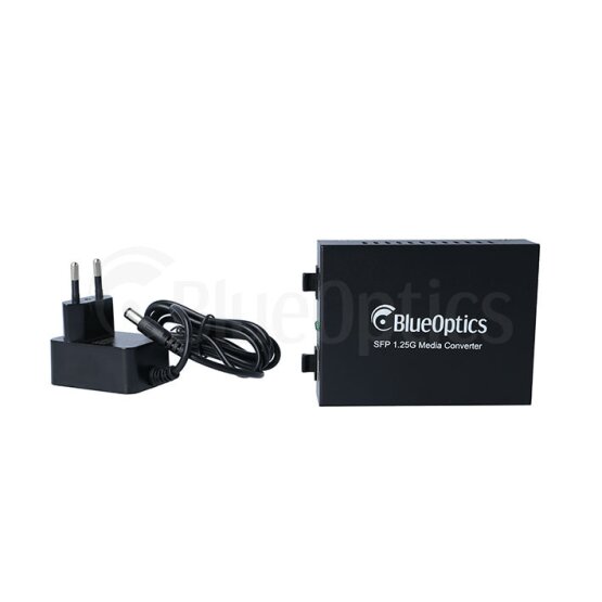 BlueOptics Convertidor de medios Gigabit Ethernet 2x SFP