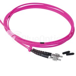 BlueOptics Duplex Cable de parcheo de fibra óptica FSMA-FSMA Monomode OM4