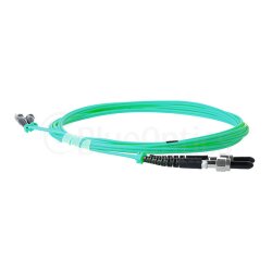 BlueOptics Duplex Cable de parcheo de fibra óptica FSMA-FSMA Monomode OM3