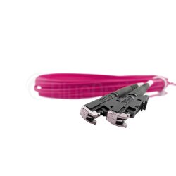 BlueOptics Duplex Cable de parcheo de fibra óptica E2000-E2000 Monomode OM4