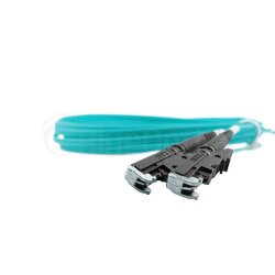 BlueOptics Duplex Cable de parcheo de fibra óptica E2000-E2000 Monomode OM3