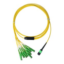 BlueOptics Fibra MTP/4xE2000 Cable de parcheo G.657.A1...