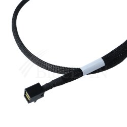 BlueLAN internal MiniSAS Hybrid Cable SFF-8643/4x SFF-8482 with Powercord 50cm