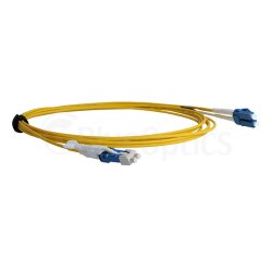 BlueOptics Duplex Cable de parcheo de fibra óptica CS-UPC/LC-UPC Single-mode