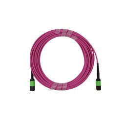 BlueOptics Fiber MPO/APC Trunk Cable OM4 16 Cores Type A