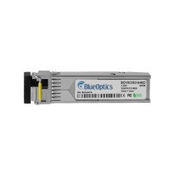 Compatible Level One SFP-4360 BlueOptics BO15C5531640D SFP Transceiver, LC-Simplex, 1000BASE-BX-D, Single-mode Fiber, TX1550nm/RX1310nm, 40KM