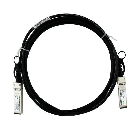 Compatible IBM 90Y9430 BlueLAN 10GBASE-CR passive SFP+ to SFP+ Direct Attach Cable, 3M, AWG30