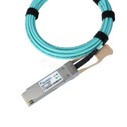 Kompatibles Lenovo 4Z57A14189 QSFP56 BlueOptics Aktives Optisches Kabel (AOC), 200GBASE-SR4, Ethernet, Infiniband, 5 Meter