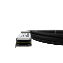 Kompatibles Lenovo B4R1 BlueLAN passives 200GBASE-CR4 QSFP56 auf 4x50GBASE-CR SFP56 Direct Attach Breakout Kabel, 1 Meter, AWG30