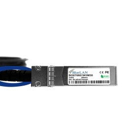 Compatible NVIDIA MCP7H70-V003R26 BlueLAN passive Ethernet, 200GBASE-CR4 QSFP56 to 4x50GBASE-CR SFP56 Direct Attach Breakout Cable, 3 Meter, AWG30