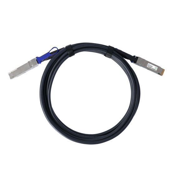 Compatible Juniper QDD-400G-DAC-1M QSFP-DD BlueLAN Direct Attach Cable, 400GBASE-CR4, Infiniband, 26 AWG, 1 Meter
