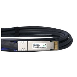 Compatible Juniper QDD-400G-DAC-1M QSFP-DD BlueLAN Cable de conexión directa, 400GBASE-CR4, Infiniband, 26 AWG, 1 Metro