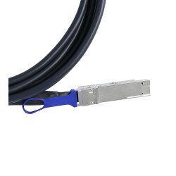 Compatible Cisco QDD-400-CU1M QSFP-DD BlueLAN Cable de conexión directa, 400GBASE-CR4, Infiniband, 26 AWG, 1 Metro