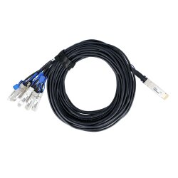 Arista Networks CAB-D-8S-200-2.5 kompatibel, 3 Meter QSFP-DD zu 8xSFP28 200G DAC Breakout Direct Attach Kabel