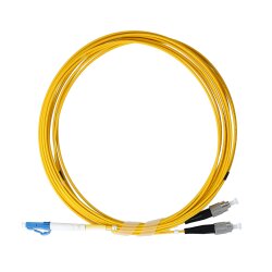 BlueOptics Duplex Fiber Patch Cable LC-UPC/FC-APC...