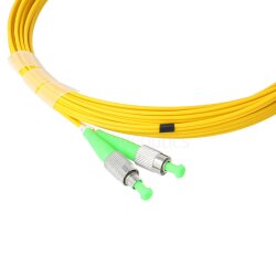 BlueOptics Duplex Fiber Patch Cable FC-APC/FC-APC Single-mode