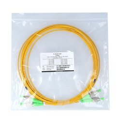 BlueOptics Duplex Fiber Patch Cable FC-APC/FC-APC Single-mode