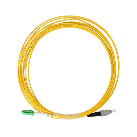 BlueOptics Simplex Fiber Patch Cable LC-APC/FC-APC Single-mode