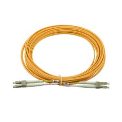 Corning 050502K5120000010M compatible LC-LC Monomode OM1 Cable de parcheo de fibra óptica 10 Metros