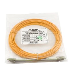 Corning 050502K5120000050M compatible LC-LC Monomode OM1 Cable de parcheo de fibra óptica 50 Metros