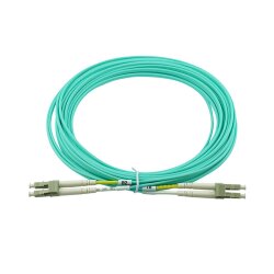 Myricom 10G-SR-0.5M compatible LC-LC Monomode OM3 Cable de parcheo de fibra óptica 0.5 Metro
