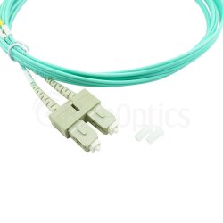 Corning 055702K512000015M compatible LC-SC Multi-mode OM3 Patch Cable 15 Meter