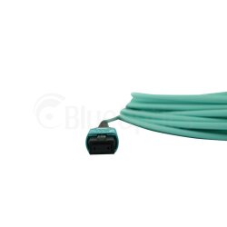 Fortinet FG-TRAN-QSFP-4XSFP-1 compatible MPO-4xLC Multi-mode OM3 Patch Cable 1 Meter