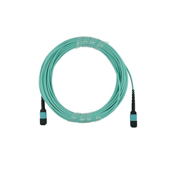 HPE Q1H64A compatible MPO-MPO Monomode OM3 Cable de parcheo de fibra óptica 2 Metros