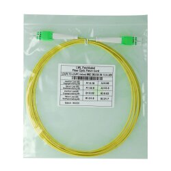 BlueOptics Duplex Cable de parcheo de fibra óptica LC/APC Uniboot-LC/APC Uniboot Single-mode
