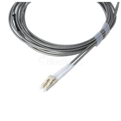BlueOptics cable de conexión de fibra dúplex blindado de acero LC-LC Monomode OM4