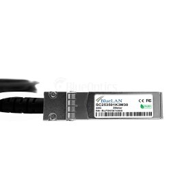 Compatible H3C QSFP-40G-4SFP-10G-CAB-1M-CM BlueLAN passive 40GBASE-CR4 QSFP to 4x10GBASE-CR SFP+ Direct Attach Breakout Cable, 1M, AWG30