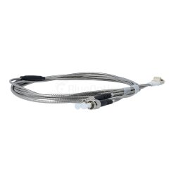 BlueOptics cable de conexión de fibra dúplex blindado de acero LC-ST Multimodo OM4