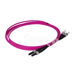 BlueOptics Duplex Fiber Patch Cable ST-FSMA Multi-mode OM4