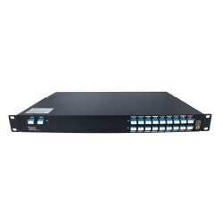 BlueOptics CWDM Multiplexer Rack Solution, 18-Channel, Single-mode, 1U