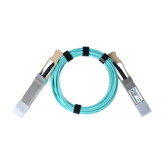 BlueOptics Aktives Optisches Kabel QSFP56 200GBASE-SR4 20 Meter