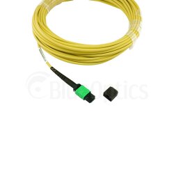 Dell 470-ABGG compatible MTP-4xLC Single-mode Cable de parcheo de fibra óptica 5 Metros